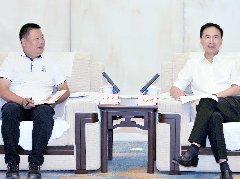 朱家德会见四川尚好茶业有限公司董事长、总经理刘露民一行